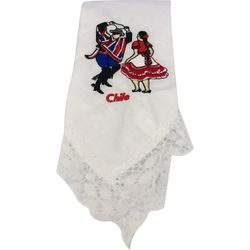 Pañuelo Blanco Dama Bordado Confecciones Grimi