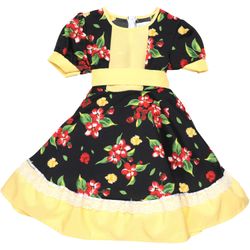 Vestido china con falso talla 6