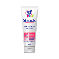 Bloqueador Solar Simond's F50 Pantalla Solar 200 ml