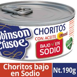 Choritos en Aceite 100 g drenado