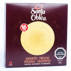 Galletas Santa Oblea Gigante 72 g