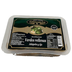 Aceitunas Rellenas Oliomio Jalapeño/Ajo 300 g
