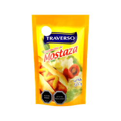 Mostaza Traverso Doypack 500 g