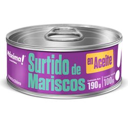 Surtido de Mariscos Al Aceite Máxima 100 g drenado