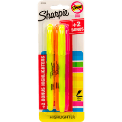 Destacadores Sharpie Pocket 4 un.