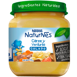 Colado Naturnes Carne y Verduras 115 g