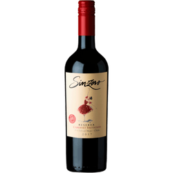 Vino Sin Alcohol Sinzero Cabernet Sauvignon 750 cc