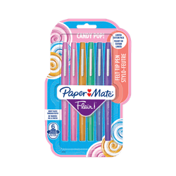 Pack 6 un. Bolígrafos Flair Candy Pop
