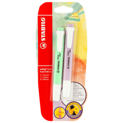Pack Stabilo Swing Cool Blíster 2Pcs Lila Menta