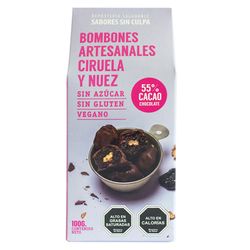 Bombones Sabores Sin Culpa con Ciruela Sin Azúcar 100 g