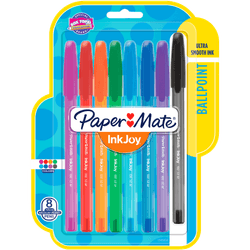 Bolígrafo Paper Mate Inkjoy 100St Colores 8 un.