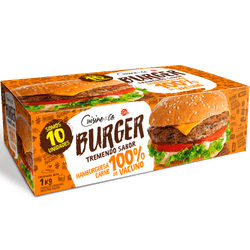 Hamburguesa de Vacuno Cuisine & Co 1 kg