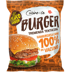 Hamburguesa de Vacuno Cuisine & Co 100 g