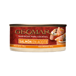 Salmón en Aceite Geomar 100 g drenado