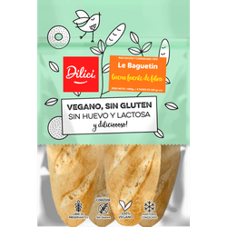 Pan Le Baguetin Dilici Blanco Sin Gluten 400 g
