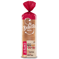 Pan Molde La Selecta Blanco Familiar 580 g