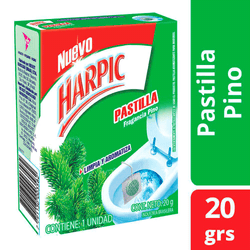 Pastilla WC Harpic Pino 20 g