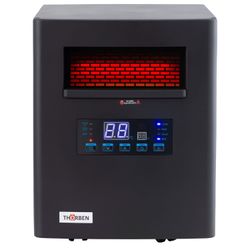 Estufa Infrarroja Thorben Green 2 en 1 con Wifi 1500 W