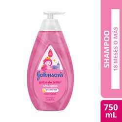 Shampoo Infantil Johnson's Baby Gotas de Brillo 750 ml