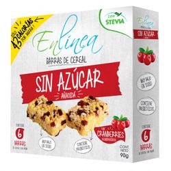Barra de Cereal En Línea Cranberries 90 g 6 un.
