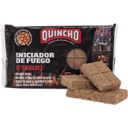 Iniciador de Fuego Quincho Café 32 un.