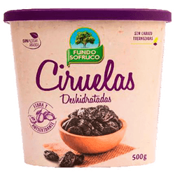 Ciruelas Deshidratadas Pote 500 g