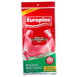 Bolsas con Asas Fibro 35 x 50 cm 100 un.