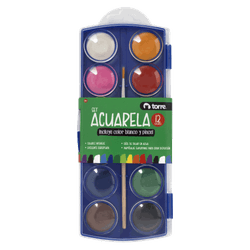 Acuarela 12 Colores