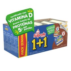 Pack 5 un. Yogurt con Cereal Soprole 1+1 Zucaritas + Choco Krispis 140 g