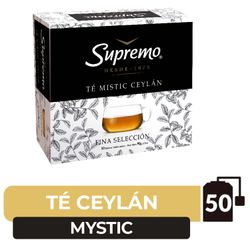 Té Ceylán Supremo Mystic 50 un.