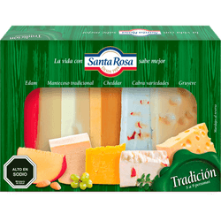 Tabla de Queso Santa Rosa Envasado Trozo 470 g