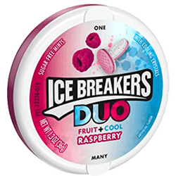 Caramelos Ice Breaker Menta Dúo Frambuesa 36 g