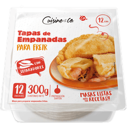 Tapas Empanadas para Freír Cuisine & Co 300 g