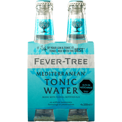 Pack 4 un. Bebida Tónica Mediterránea 200 ml
