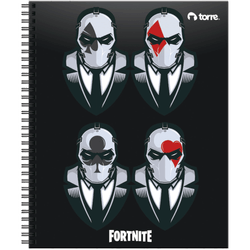 Cuaderno Universitario Torre Fortnite 7 mm 100 Hojas (surtido)