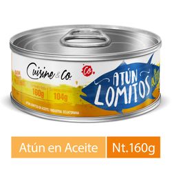Atún Lomitos en Aceite 104 g drenado, 160 g neto