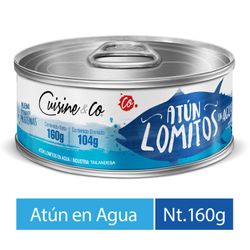 Atún Lomitos en Agua 104 g drenado, 160 g neto