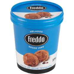 Helado dulce de leche tentación 375 ml