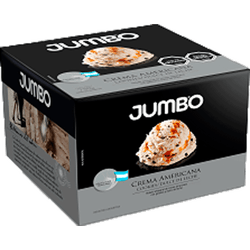 Helado Crema Americana con Galletas de Dulce de Leche 750 g