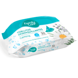 Toallitas Desmaquillantes Calming 30 un. Family Care
