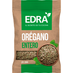 Orégano Entero Edra Sobre 20 g