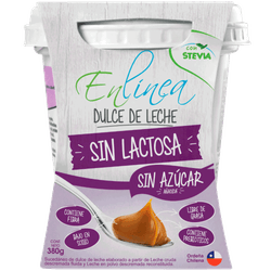 Dulce de Leche Sin Lactosa y Sin Azúcar 380 g