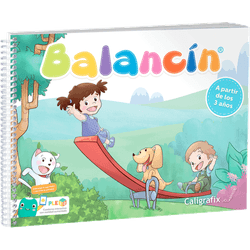 Cuaderno Caligrafía Infantil Balancín +3 Años