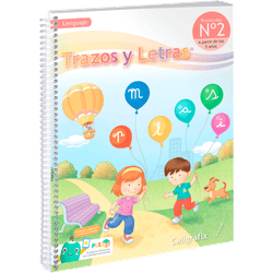 Cuaderno Interactivo Lenguaje Trazoz y Letras +5 Años