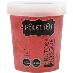 Helado Palettas Frutos del Bosque 1 L