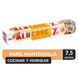 Papel para Cocinar y Hornear Alucook Rollo 7 m