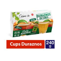 Duraznos en Cubos 240 g drenado