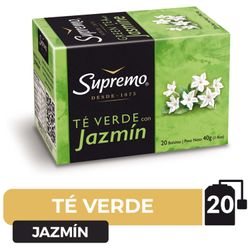 Té Verde Supremo Jazmin 20 un.
