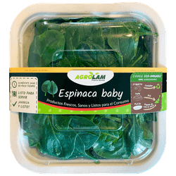 Espinaca Baby Agrolam Lista para Servir 120 g