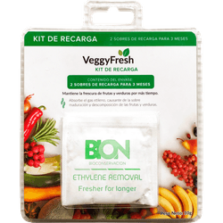 Kit de Recarga Retardador de Descomposición de Vegetales 1 un.